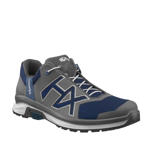 Haix CONNEXIS Safety Air S1 Low/Grey Blue Anche nelle giornate calde i tuoi fantastici sandali CONNEXIS Safety Air offrono sicurezza, blu/grigio, 37 EU